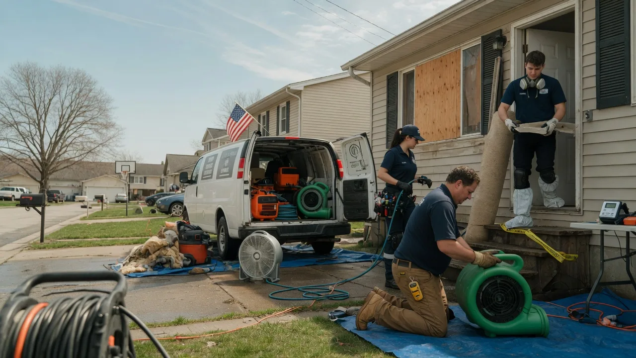 Water Damage Restoration in Columbus, NJ near me